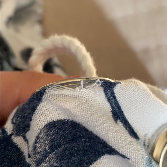 Blue and black floral romper - Picture 5 of 5